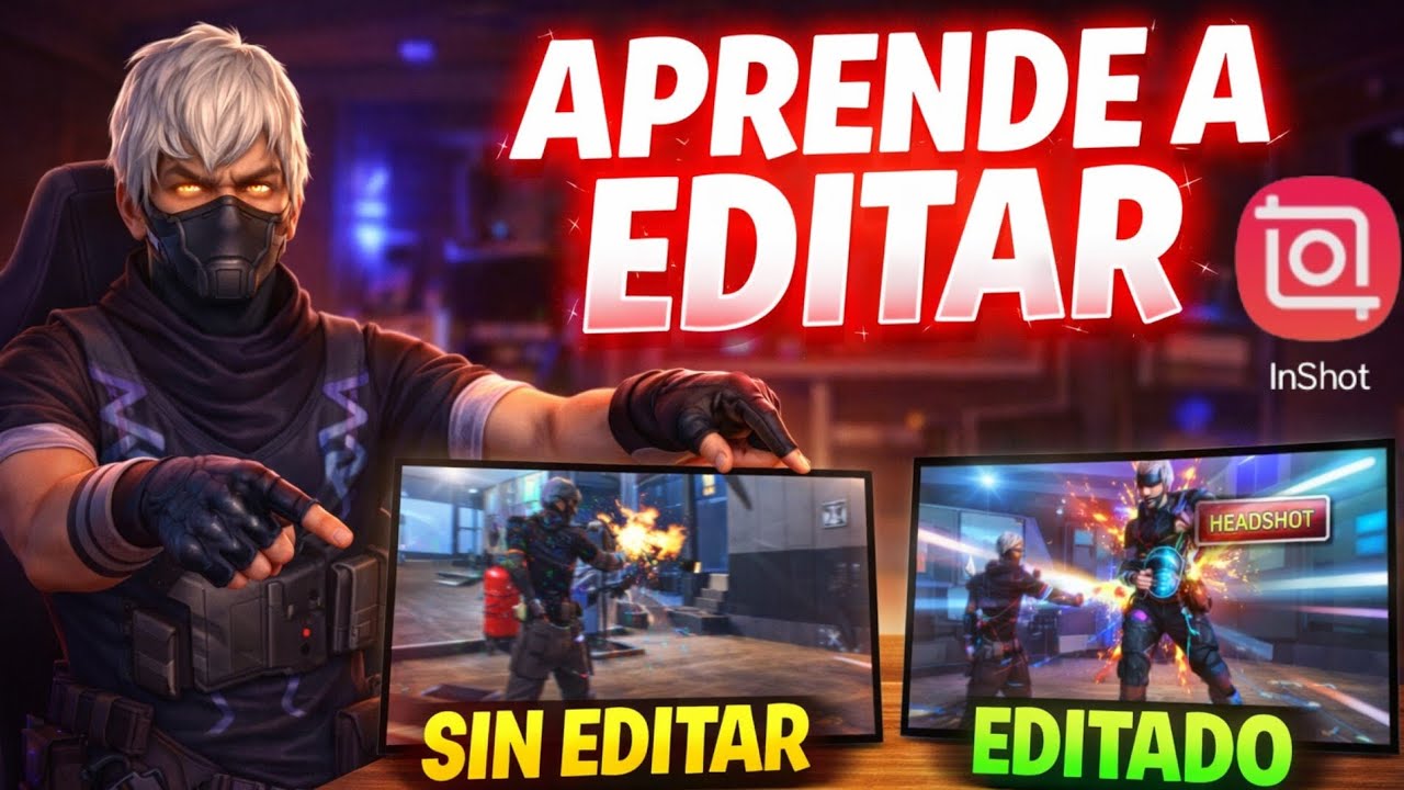 👉 Aprende a EDITAR videos de Free Fire desde el CEL | De bot a PRO.Con ishot 