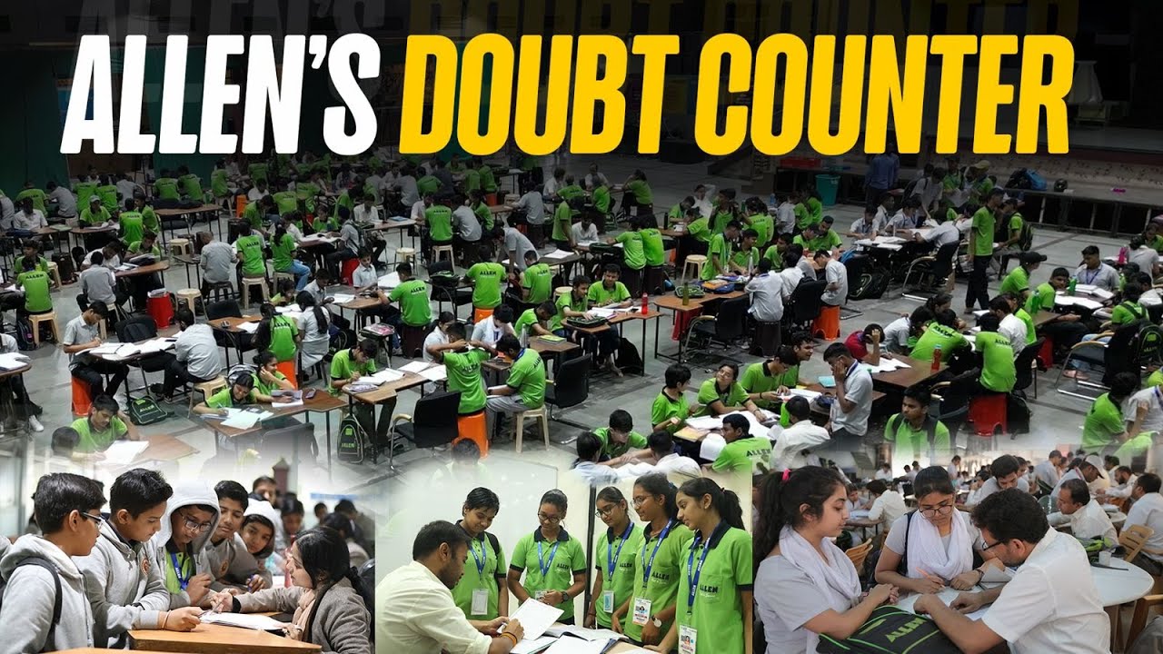 ALLEN के Doubt Counters📍Know Proper Functioning & Benefits 🔴 |  ALLEN Kota