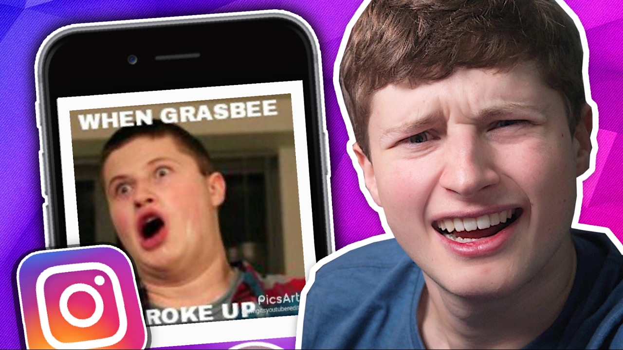 REACTING TO INSTAGRAM EDITS OF ME