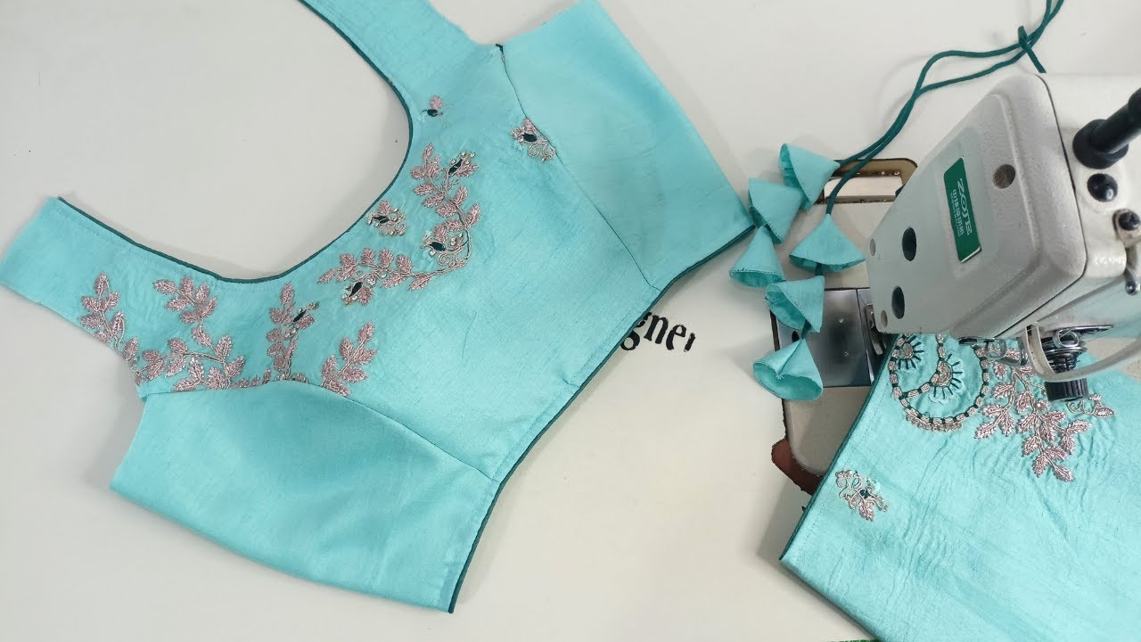 Princess cut blouse cutting and stitching | Princess cut blouse cutting | Blouse design new model