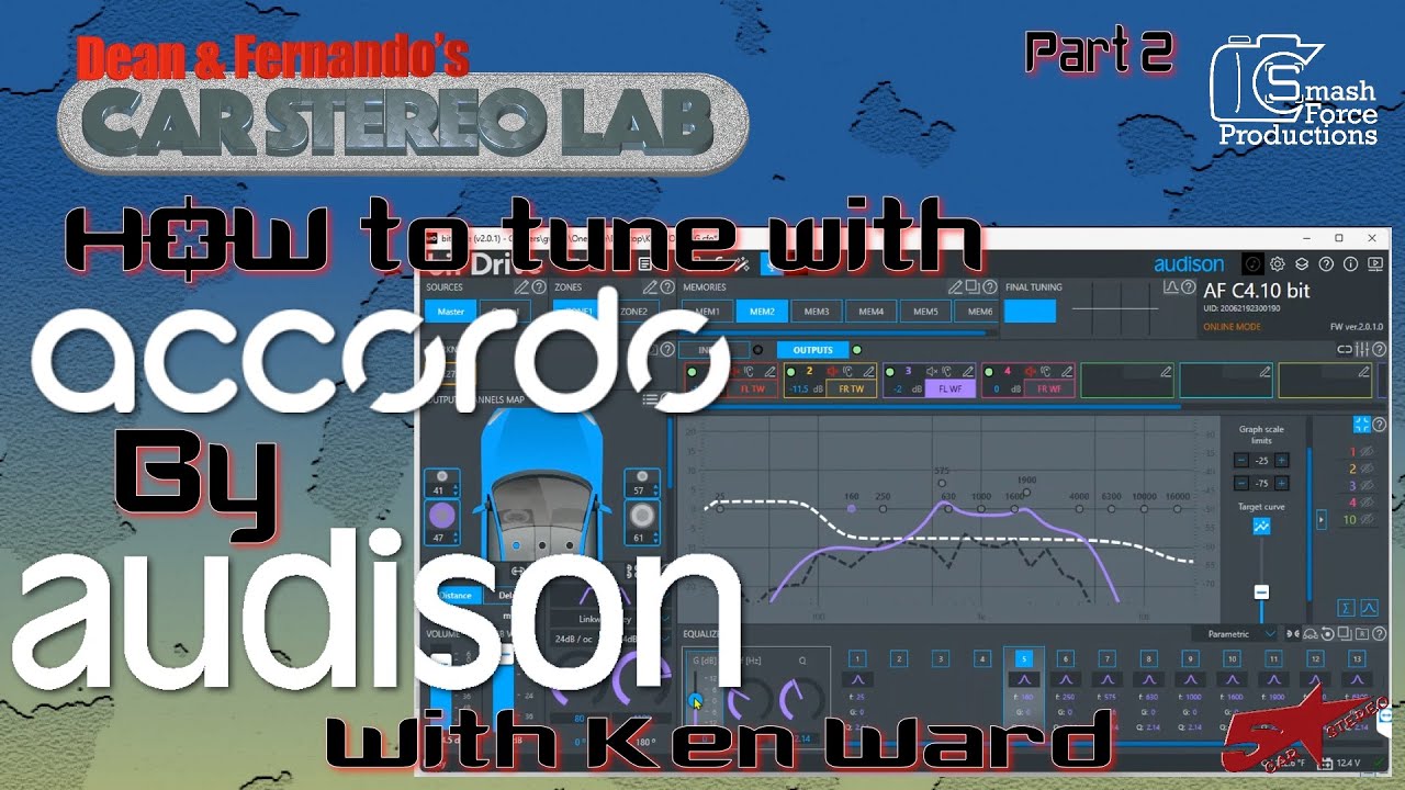Learn how to use Audison's Auto tune software Accordo with Ken Ward