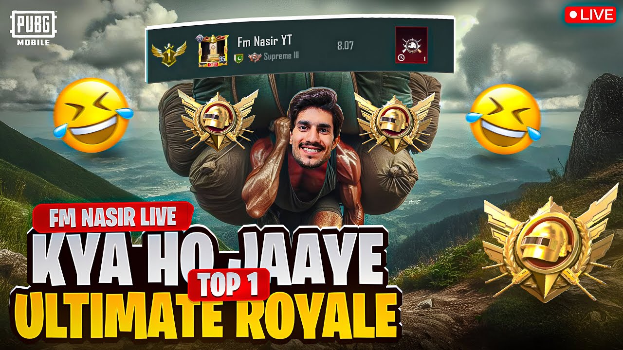 ULTIMATE ROYALE RANKING LOBBY 300 Point Target || FM NASIR YT