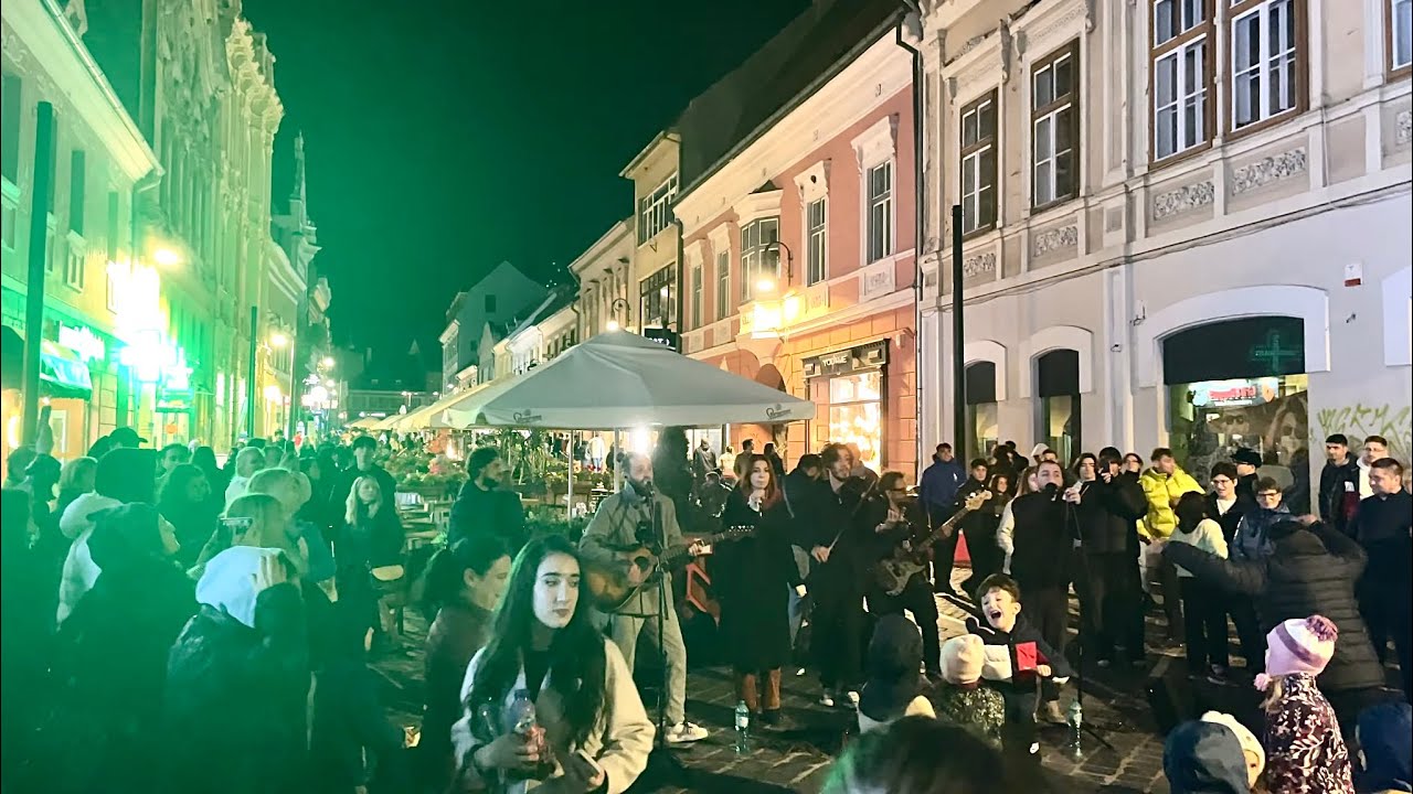 🇷🇴4K BRASOV, ROMANIA 🎃THE LAND OF DRACULA 🎃HALLOWEEN PARTY 2024🎃💃🏼❤️