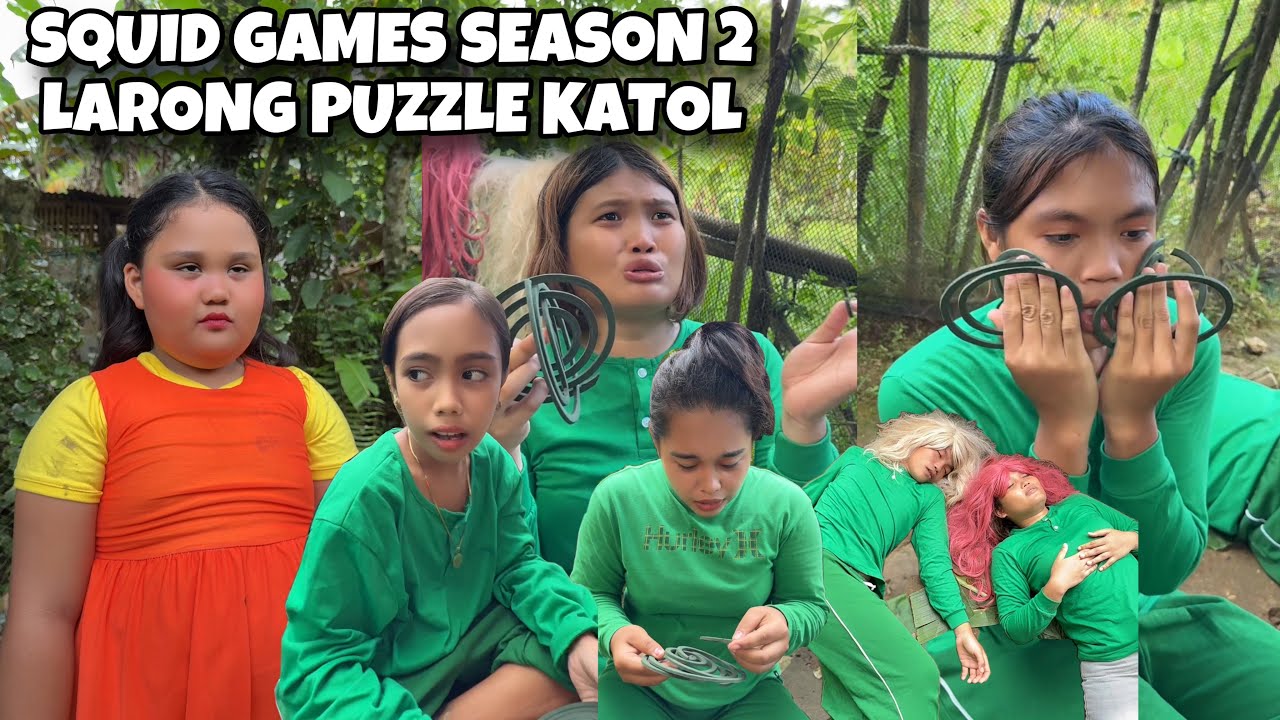 SQUID GAMES | SEASON 2 | LARONG PUZZLE KATOL | FULL EPISODE | Queenie Dawson