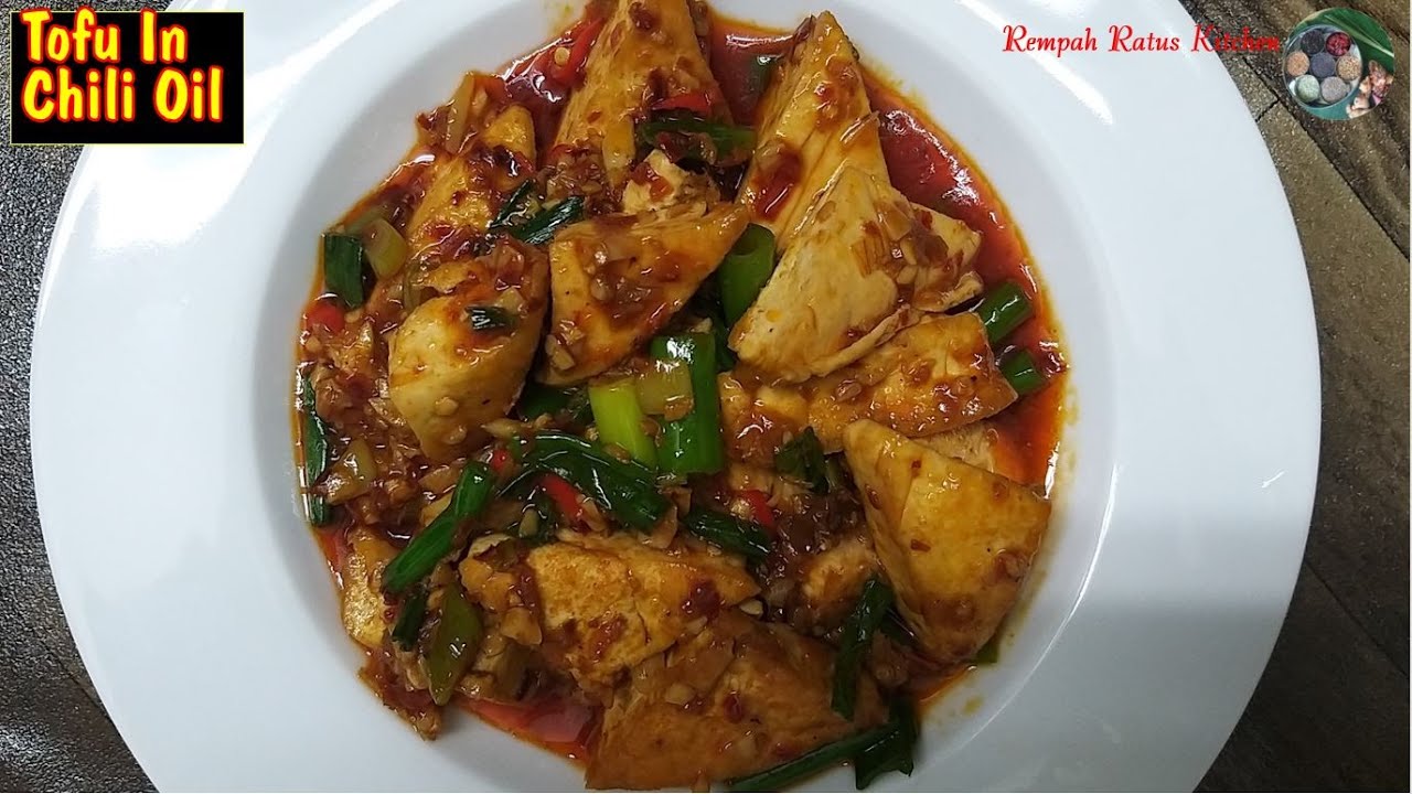 Tofu in Chilli Oil | Chilli Garlic Tofu Recipe | Malaysian Tofu Recipe | Spicy Tofu Dish