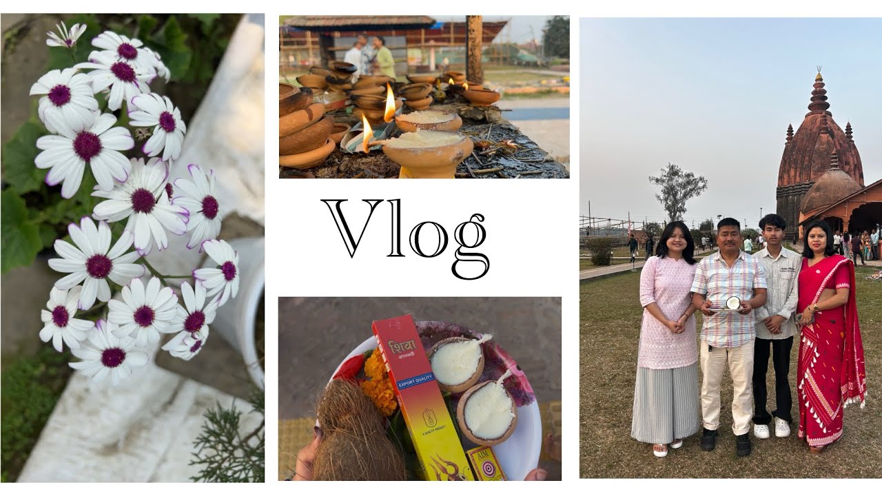 Spending time with family || Went Mandir || Family time || #india #assam #agninavshivmandir 