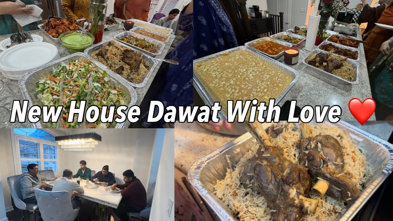 Naya Ghar  Ki Khushi Main Payari Sisters Ko Payari Si Dawat | Dawat Ideas With Full Recipe