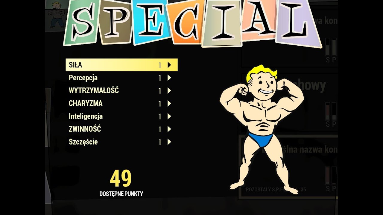 Fallout 76 - Karty profitu - Siła
