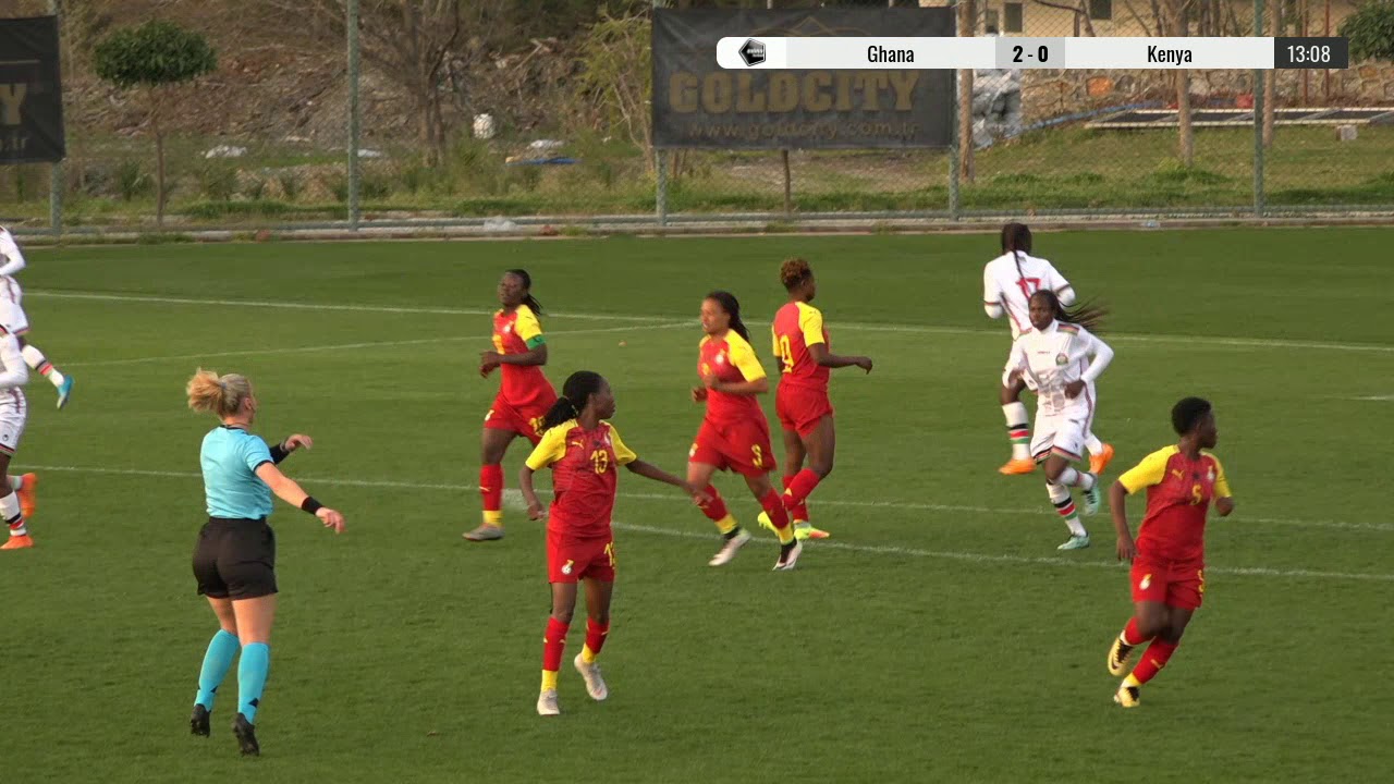 Ghana - Kenya 3:1, TURKISH WOMEN'S CUP 2020