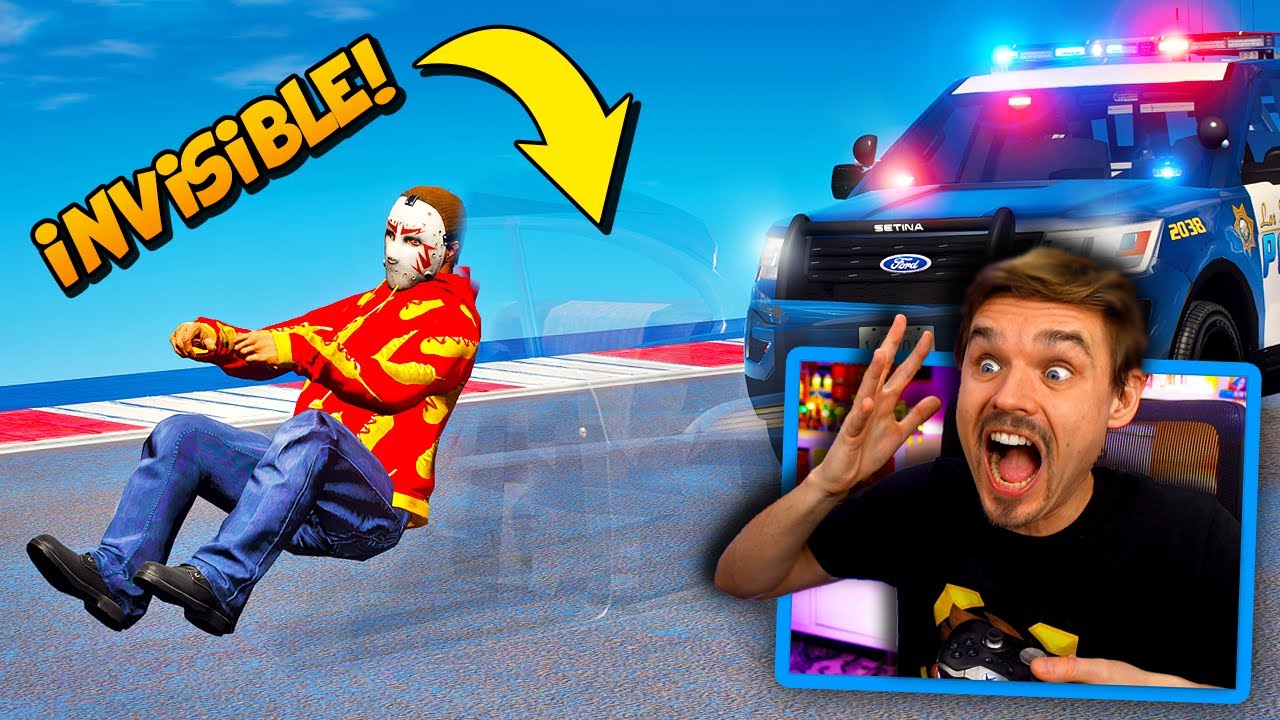 In GTA 5.. This 5 MILLION dollar car is INVISIBLE... or is it?! (LOL!)