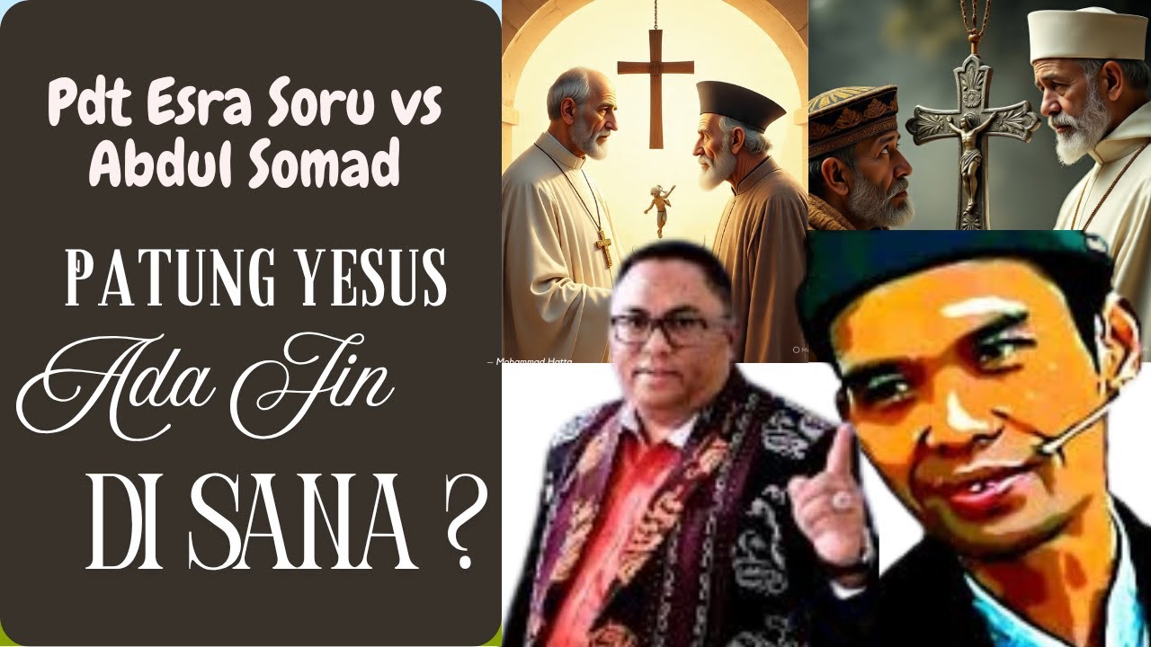 Abdul Somad Tak Berkutik! Pdt Esra Soru Jawab Tuntas Isu “Salib & Jin”