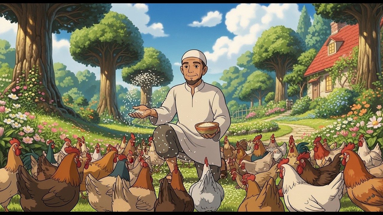 Daily Life Routine as a Muslim in Bequtfiful Cozy Village