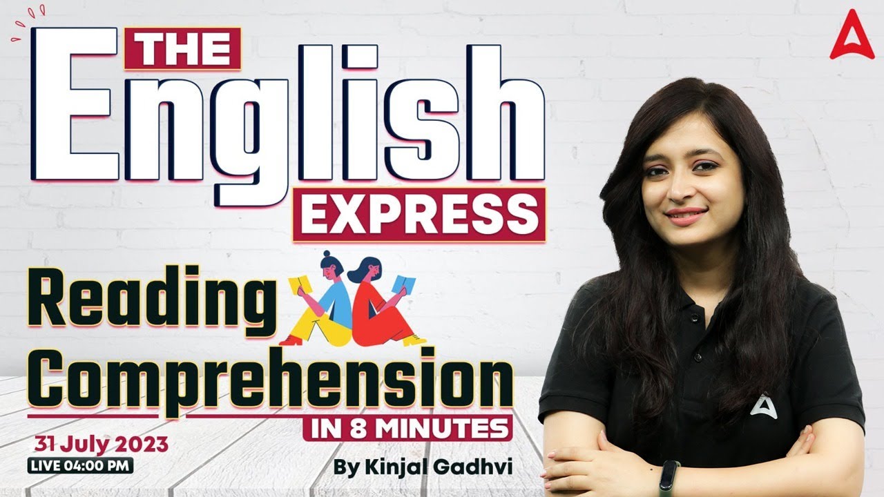 The English Express | Reading Comprehension | English By Kinjal Gadhavi