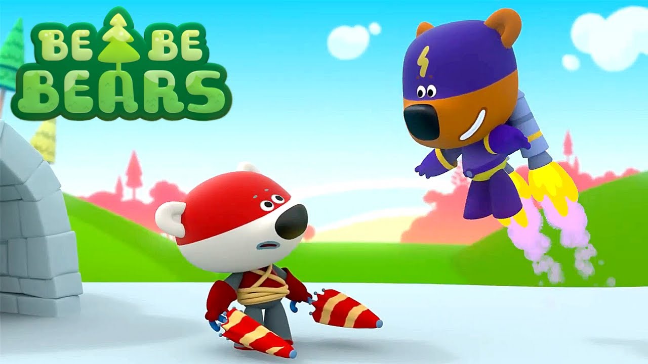 Be-Be-Bears ⭐ Bjorn und Bucky ⭐ Die Super-Bärchen ⭐ Lustige Cartoons für Kinder