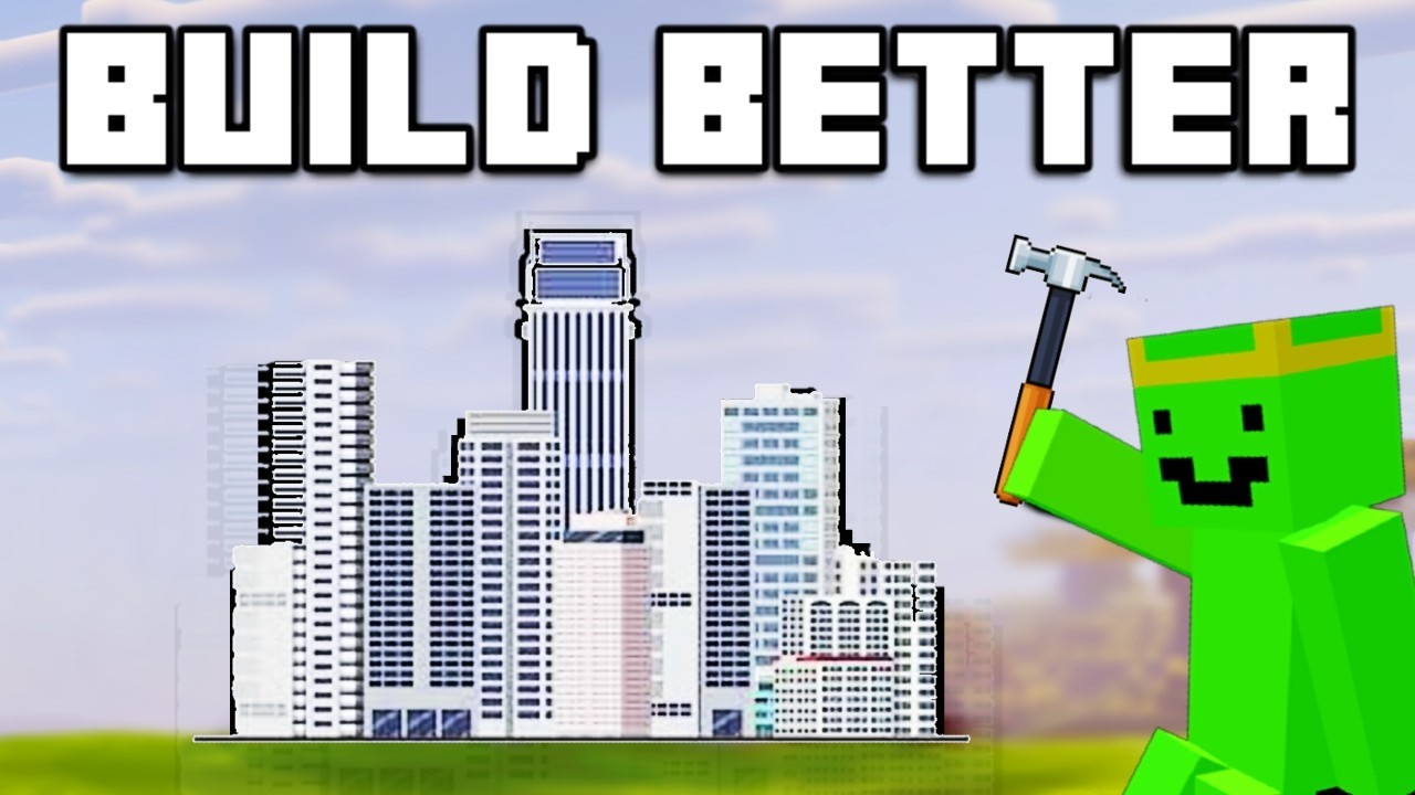 build stuff in minecraft again but have fun
