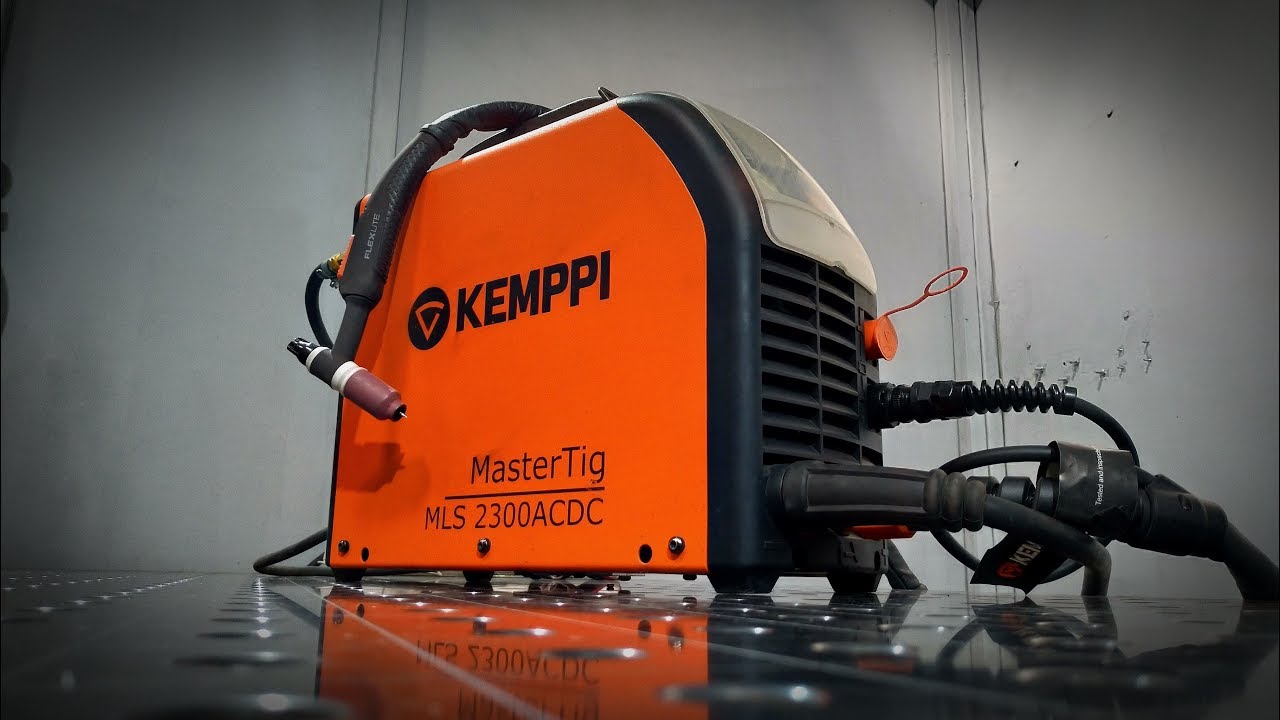 Проверил сварочный аппарат в деле Kemppi MLS MasterTig 2300 AC/DC и новую горелку Flexlite !
