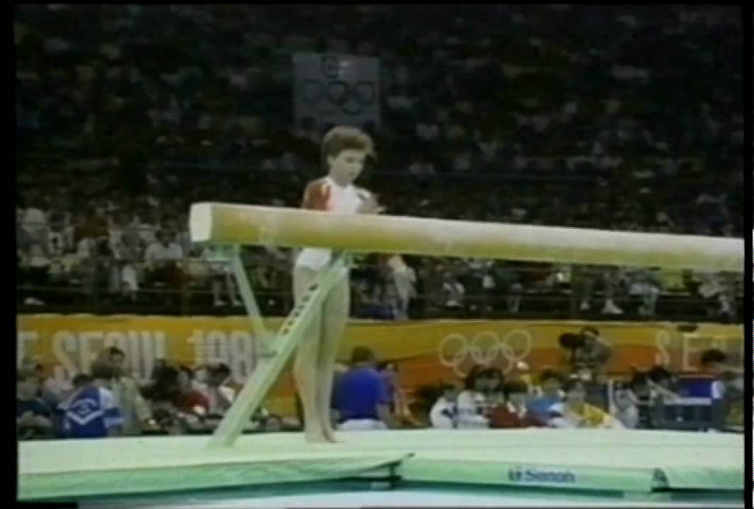 Balance Beam Named Elements Montage: Part 1
