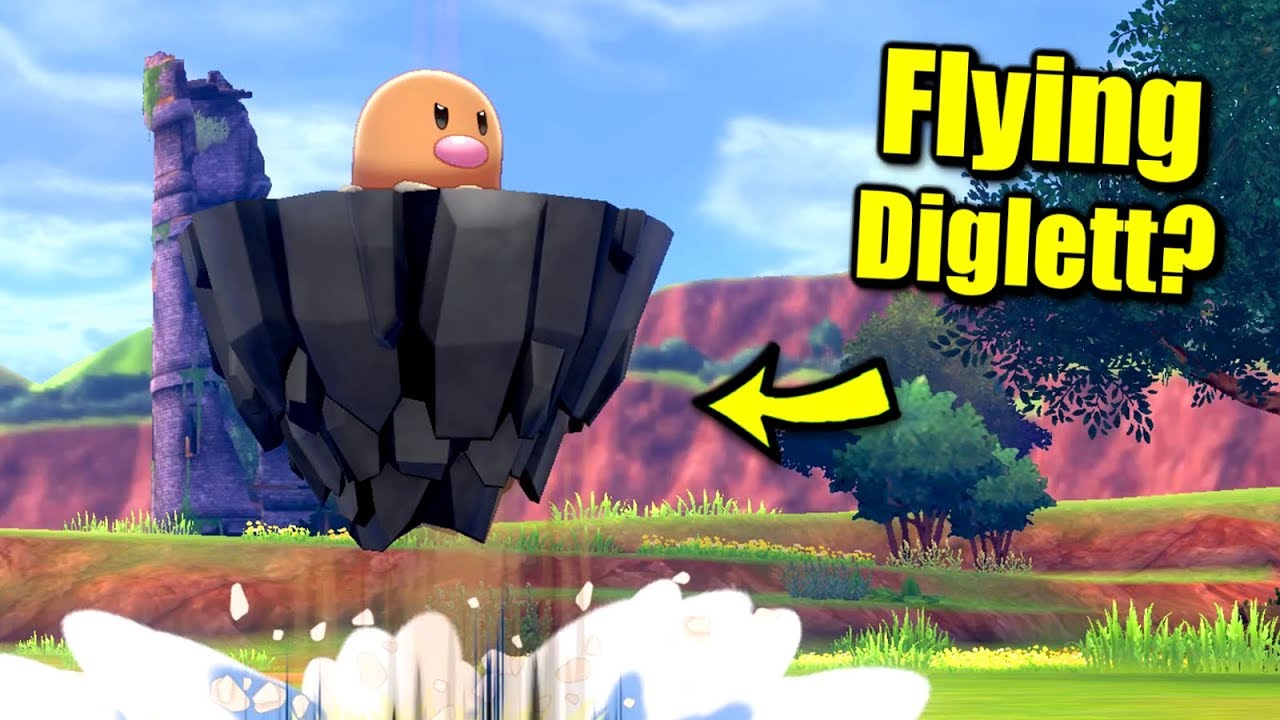 Can Diglett Use Moves That Make It Fly or Jump in Pok&eacute;mon Sword & Shield?