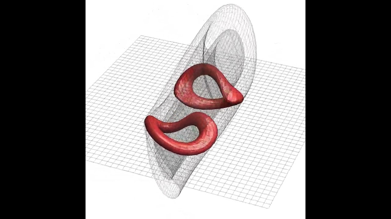 4D hypertorus with 3D cross-section