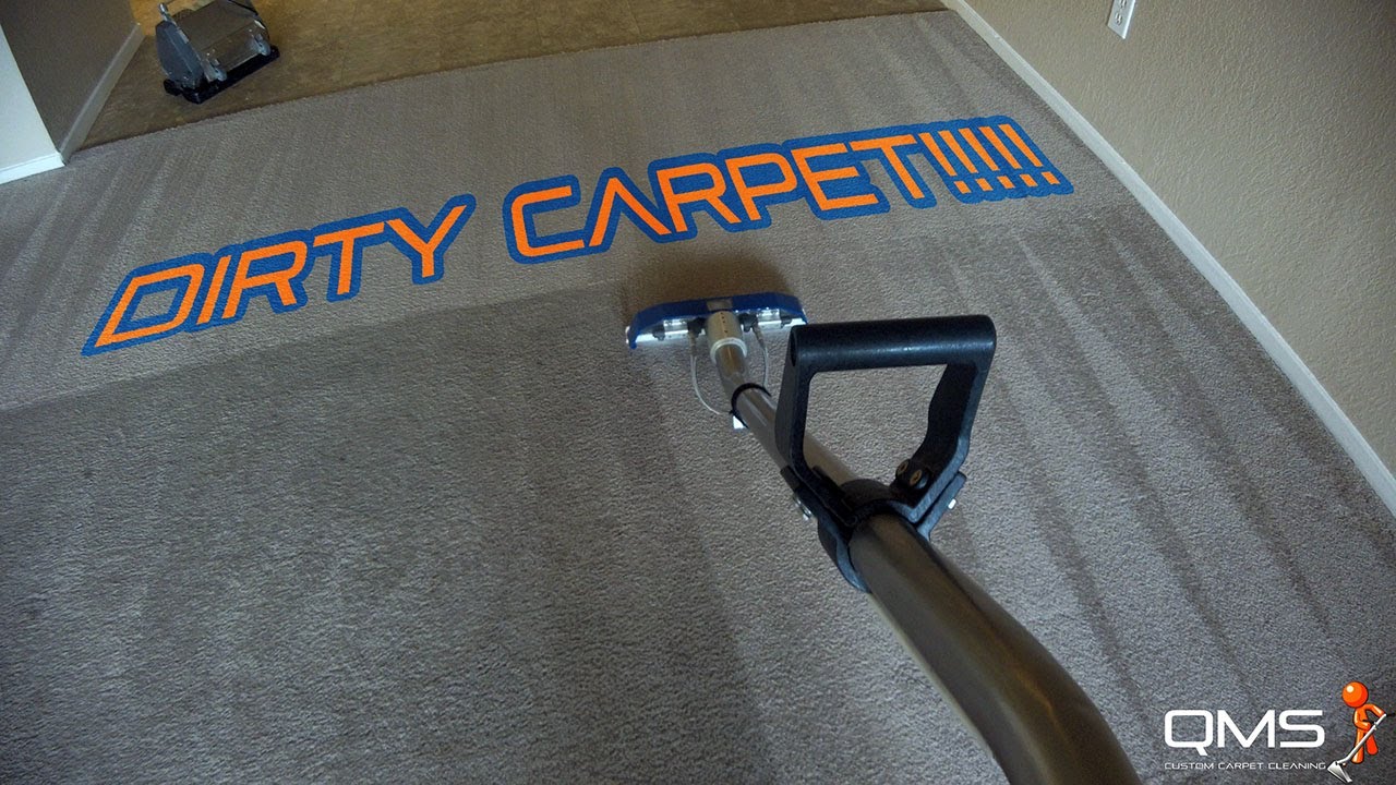 Dirty Polyester Carpet Cleaning | Cleaning with QMS Episode 31
