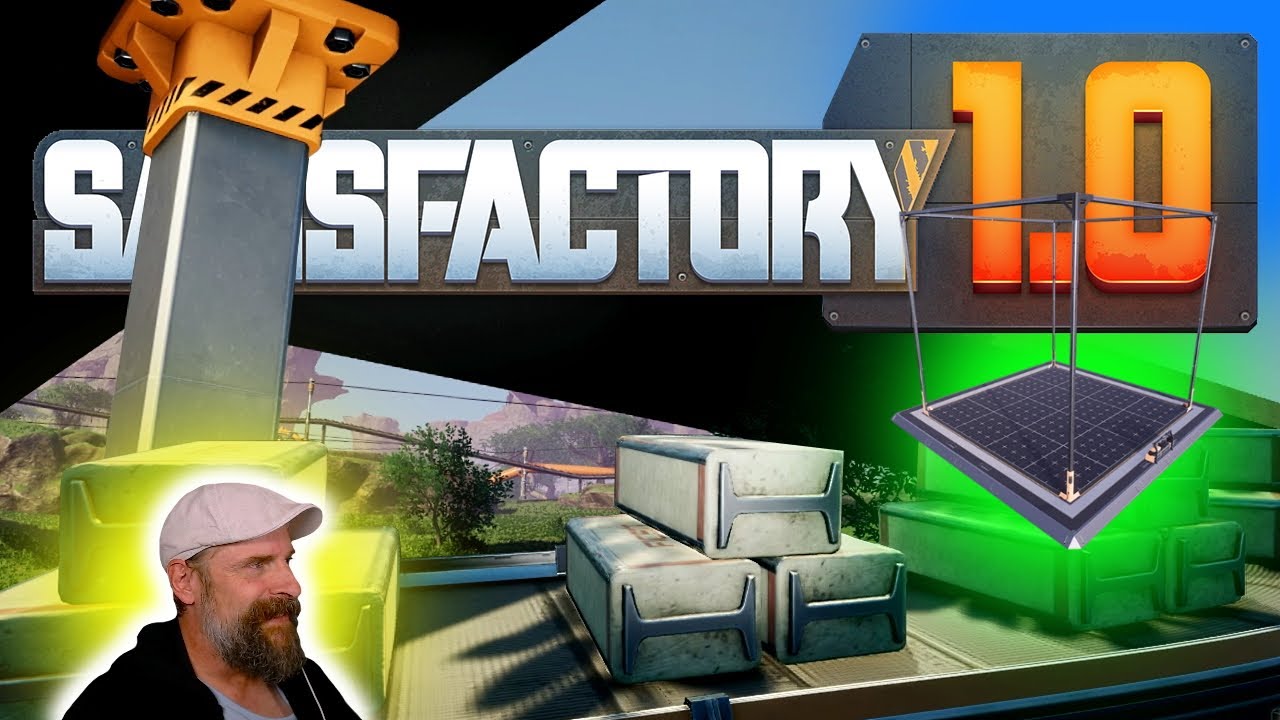 Satisfactory 1.0 ⚙️ 021: Stahlbetonträger & Infrastruktur Prototyp