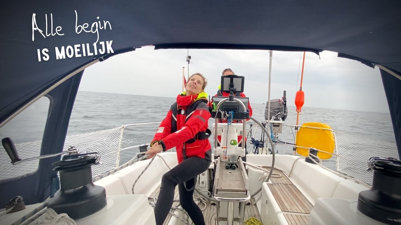 Ep. 22 - Voor het eerst zeilen met onze boot en dat gaat niet vanzelf. Zeilen in Zweden - Denemarken