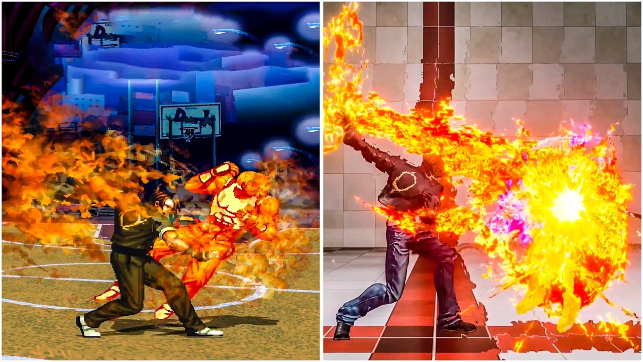 Evolution of Kyo Kusanagi's Orochinagi (1994-2024)