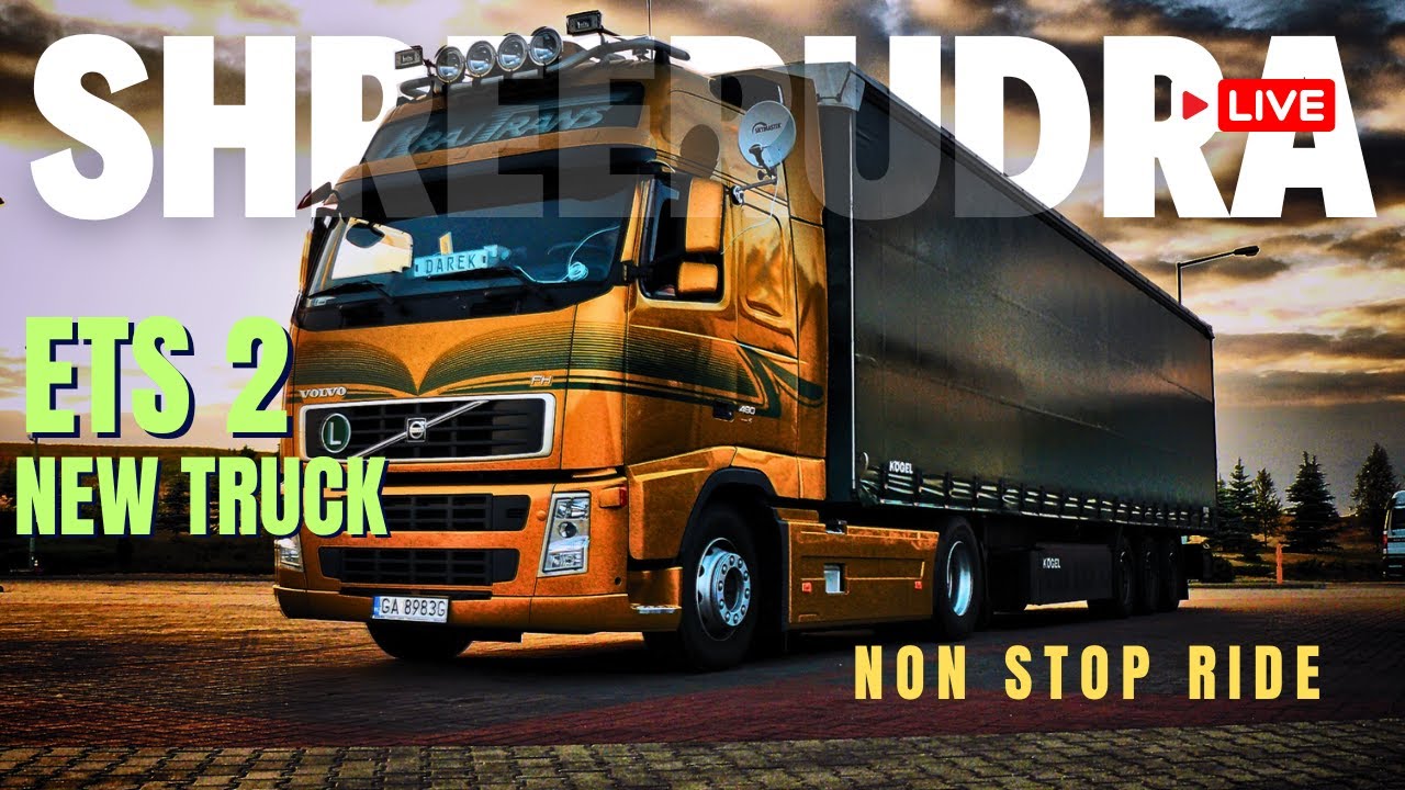 🚛 यूरोप की सड़कों पर ट्रक दौड़ाने चला हूँ ! ETS2 | LIVE 🔴। Road to Sub 1000 | 