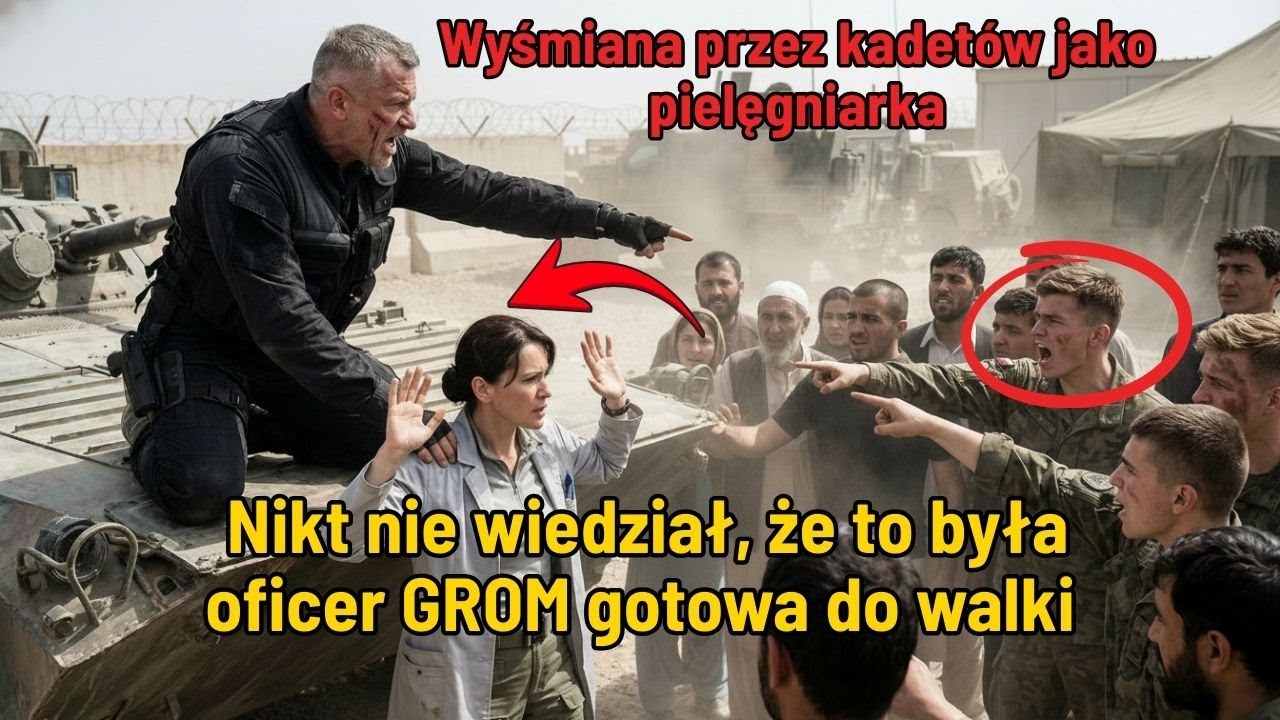 Wyśmiana przez kadetów jako pielęgniarka — nikt nie wiedział, że to była oficer GROM gotowa do walki