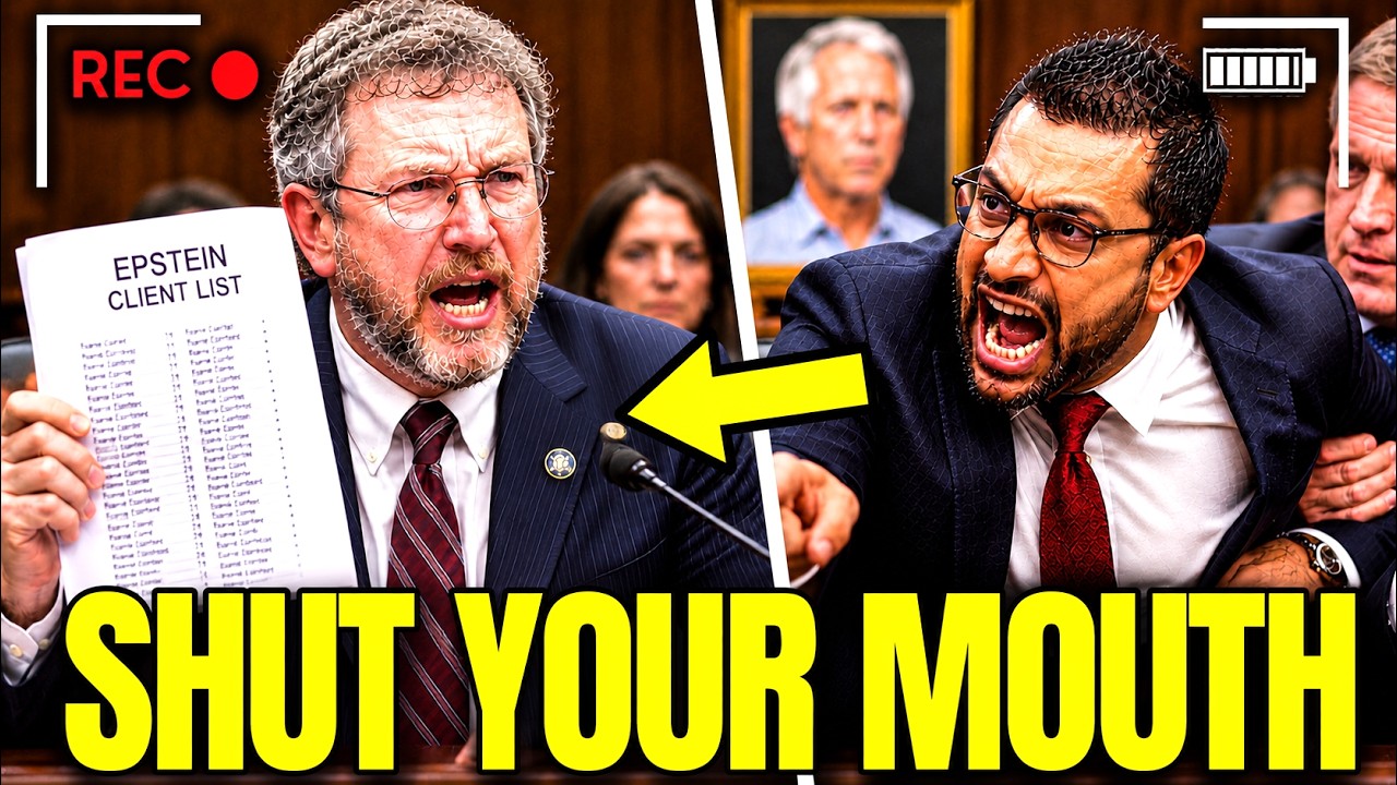Thomas Massie Drops 20 Explosive Epstein Names &mdash; Destroys Kash Patel in Just 67 Seconds!