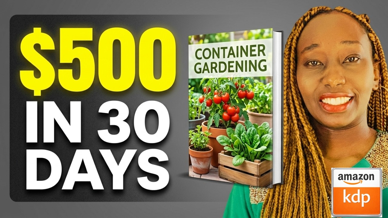 Make $500 in 30 Days Selling Simple How-To Guides on Amazon KDP