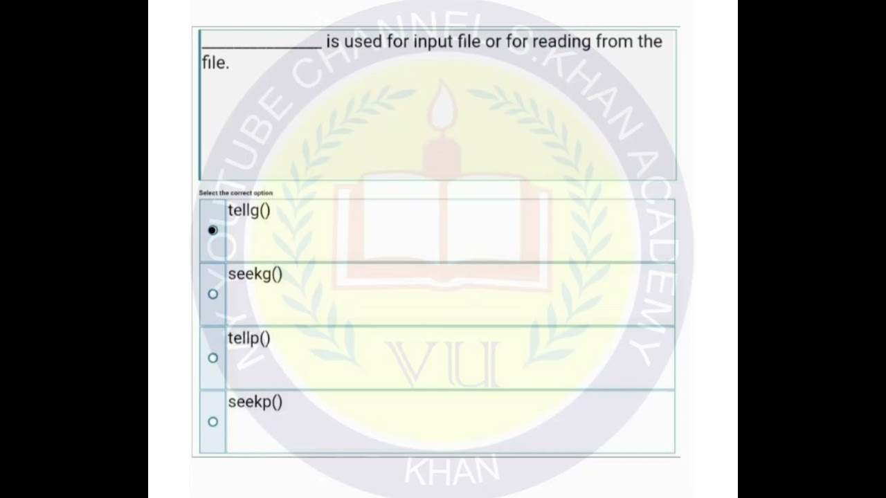 CS201 GRAND QUIZ CORRECT ANSWERS ||S KHAN ACADEMY||