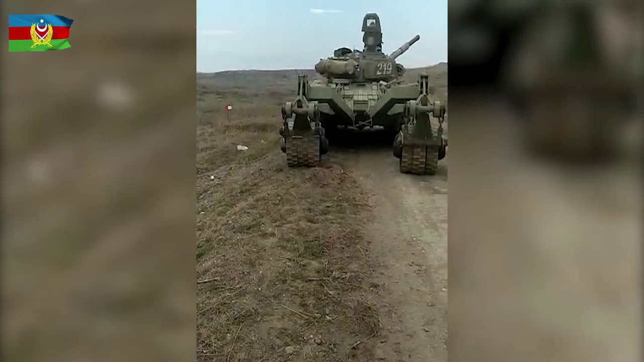 Azad edilmiş ərazilərimizdə dislokasiya olunan bölmələrimizin mühəndis təminatı üzrə tədbirlər