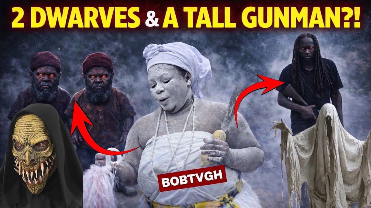 😳SCÄRY: After enconter with 3dwarves, I met tall man with long dreadlocks on the road holding gún