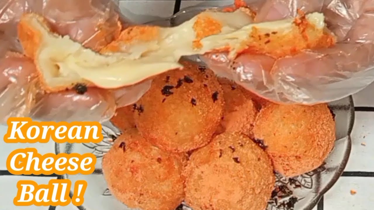 KOREAN CHEESE BALL VIRAL || JAJANAN STREET FOOD KOREA YANG ENAK SUPER NGEJU PENCINTA KEJU WAJIB COBA