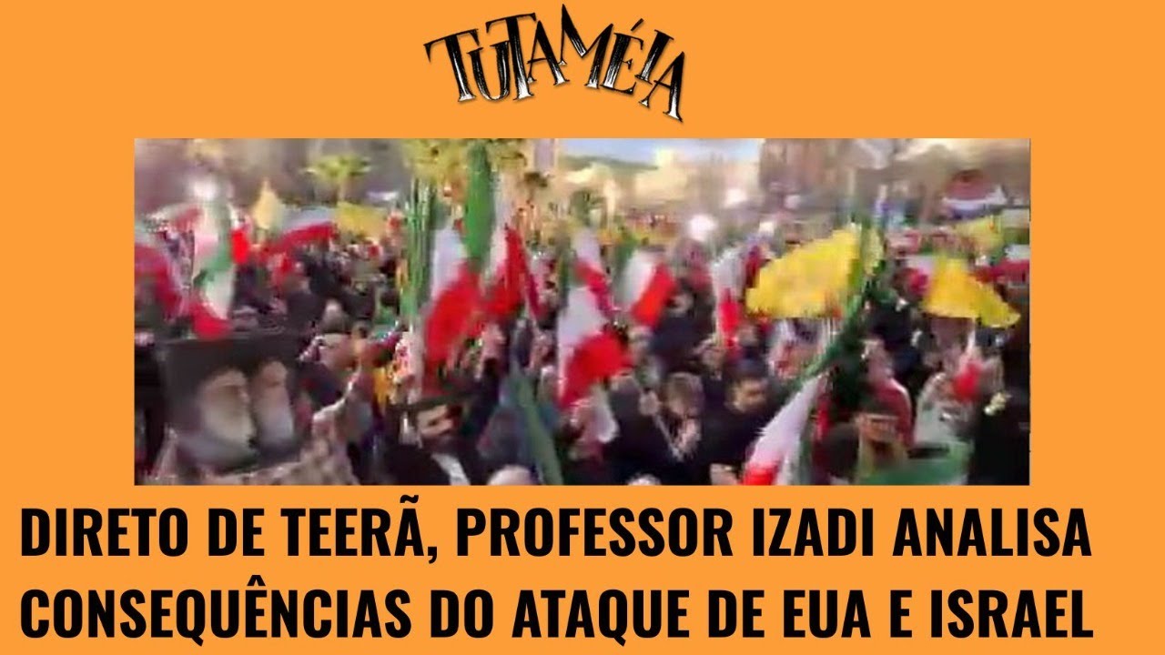 Irã enfrenta elite Epstein, que estupra crianças nos EUA e bombardeia meninas no Irã, diz Foad Izadi