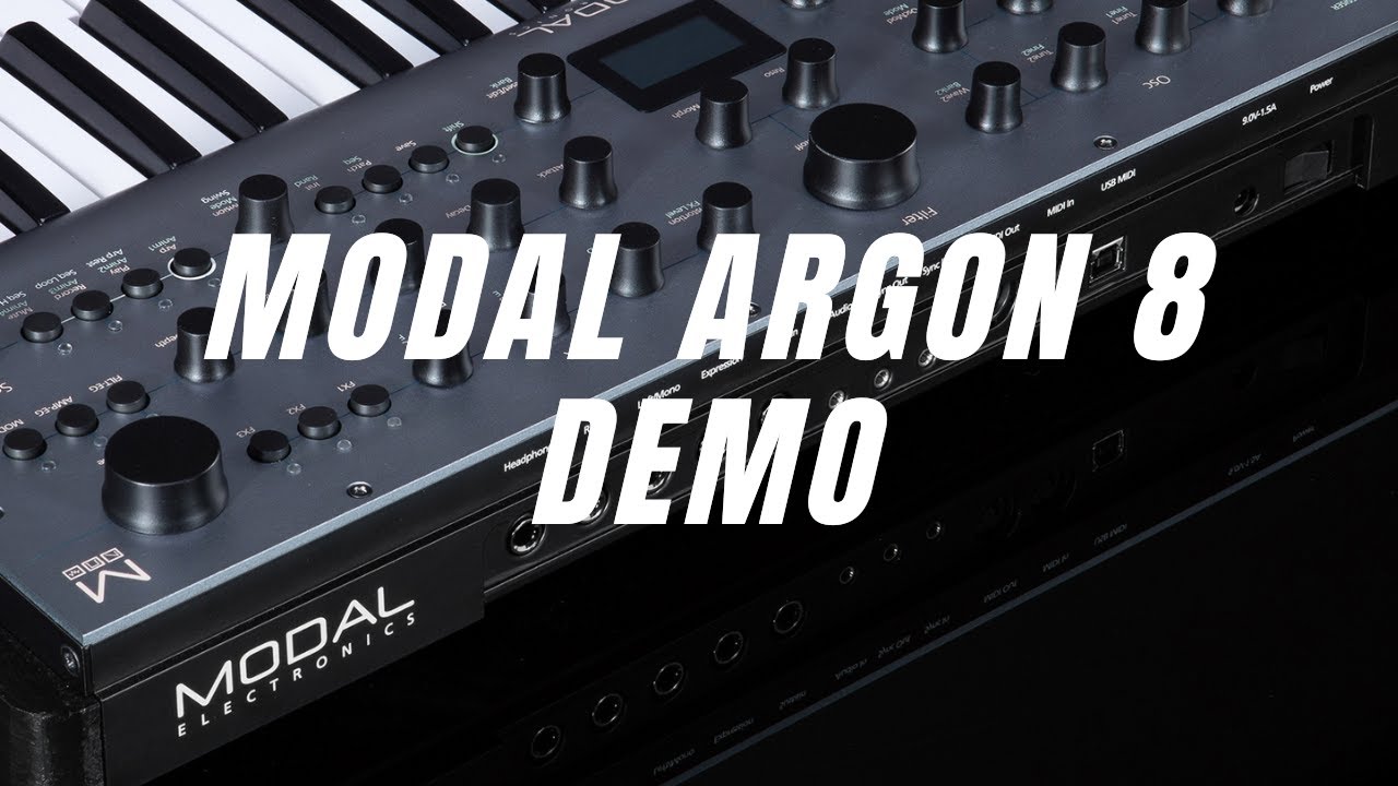 Modal Electronics Argon 8 Demo