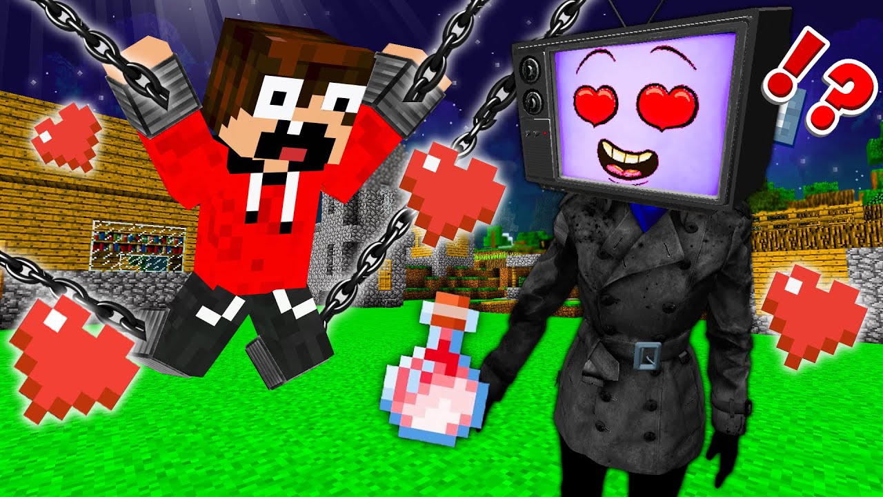 ZAKOCHANA TV GIRL UWIĘZIŁA MNIE w Minecraft!