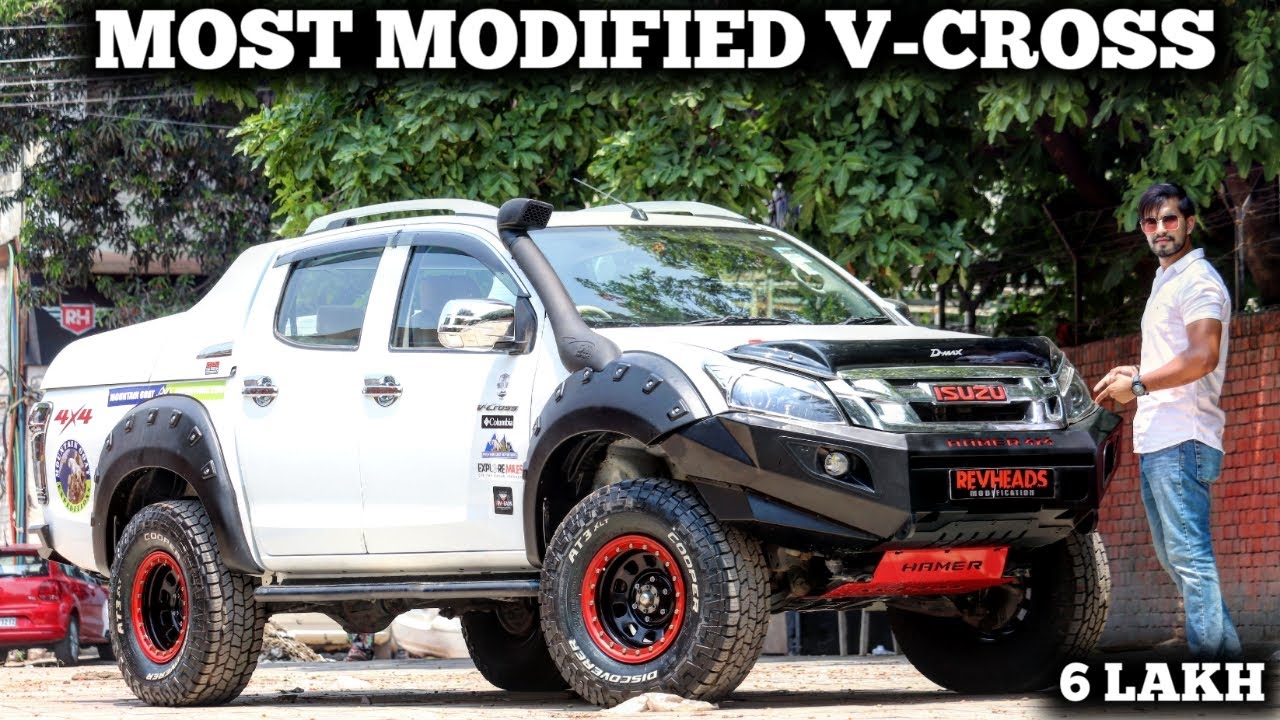 Best Ever Modified Isuzu V-CROSS, Lifted, Custom Luxury Interior,Best For Offroad,Monster Looks.