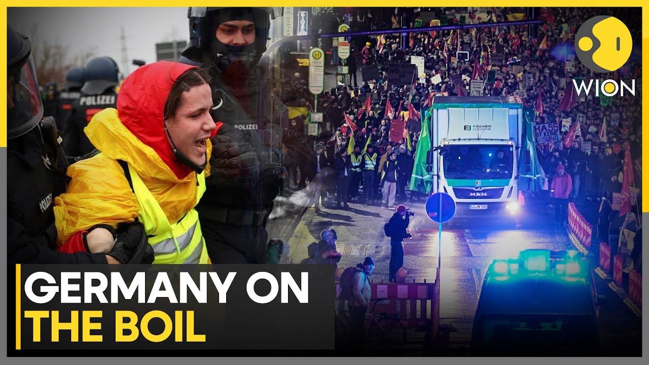Anti-Right Wing Demonstration Erupt Across Germany Against AfD Youth Wing  | WION News