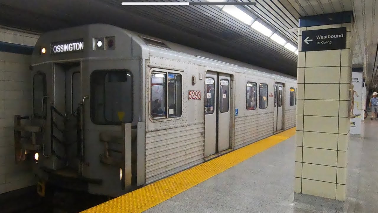 [60 FPS] T1 Subway Train Leaving Yonge Station | Line 2 | TTC