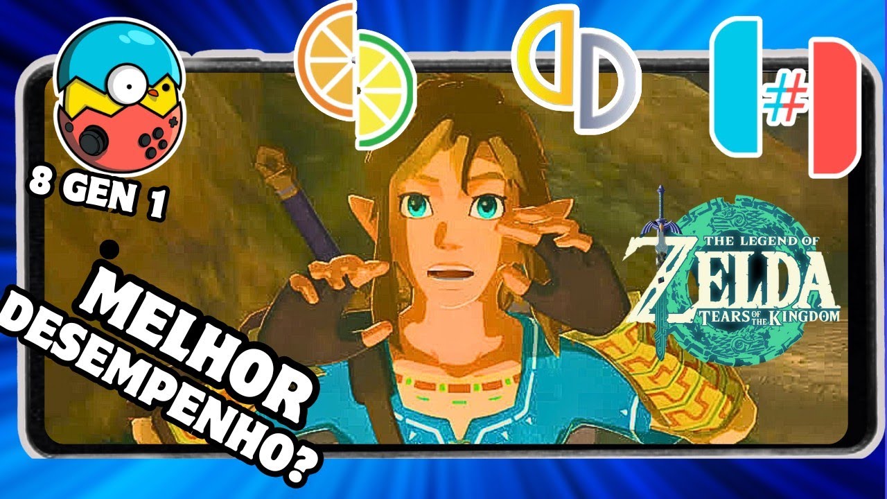 INSANO! Testando Zelda TOTK em Todos os Emuladores de Switch para Android!