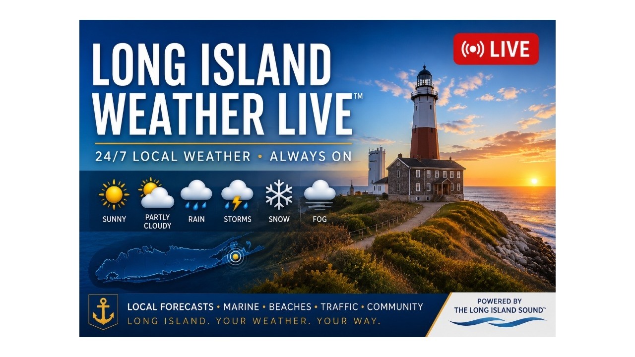 🔴 LIVE: Long Island Weather Live 24/7 | Radar, Forecast & Storm Coverage | Nassau & Suffolk