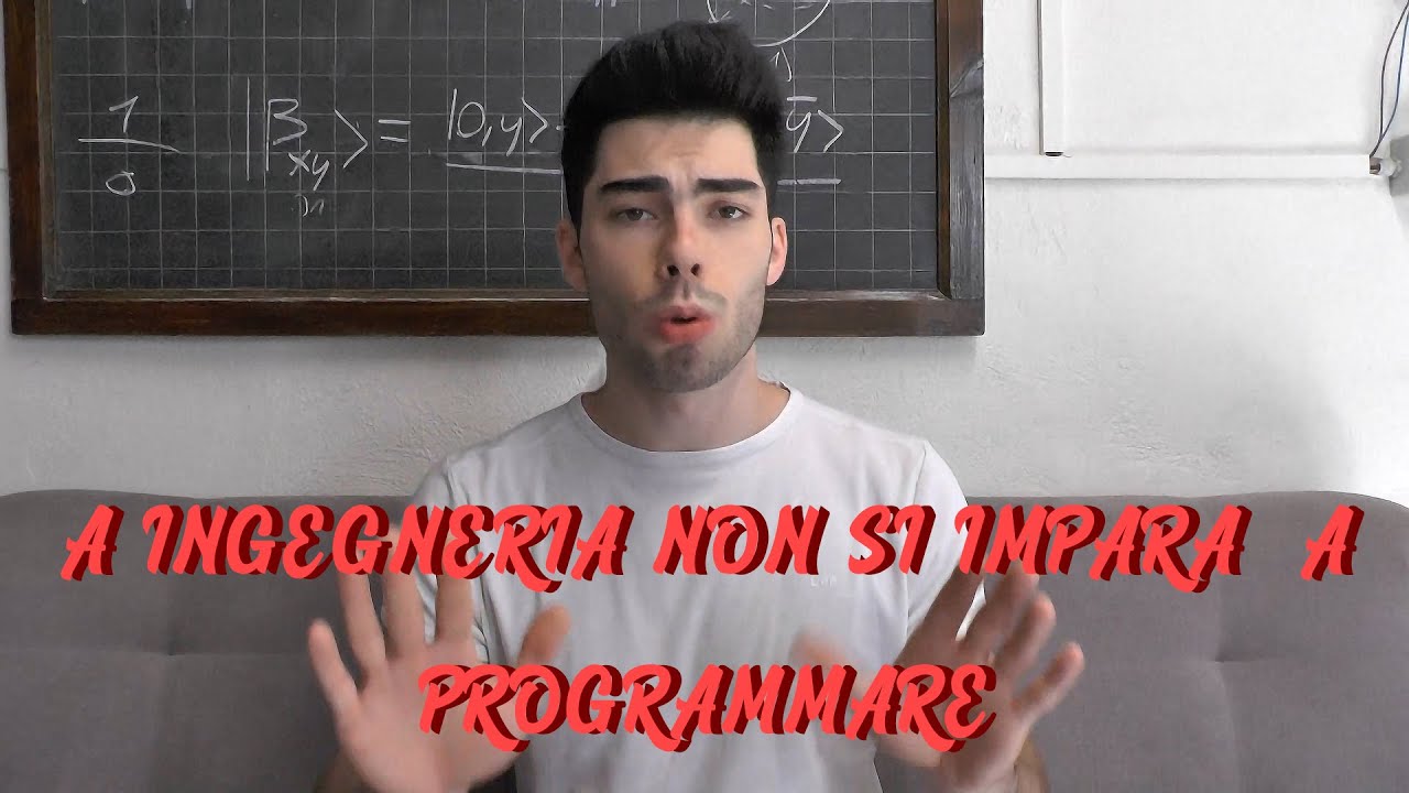 Gli INGEGNERI INFORMATICI Non Sanno PROGRAMMARE!?!?