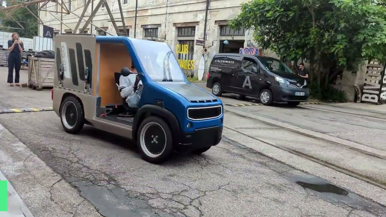 Présentation du véhicule intermédiaire de Midipile Mobility à Bordeaux Darwin