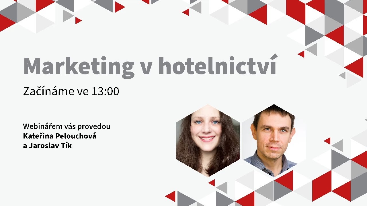 Webinář 11. 5. 2023 - Marketing v hotelnictví