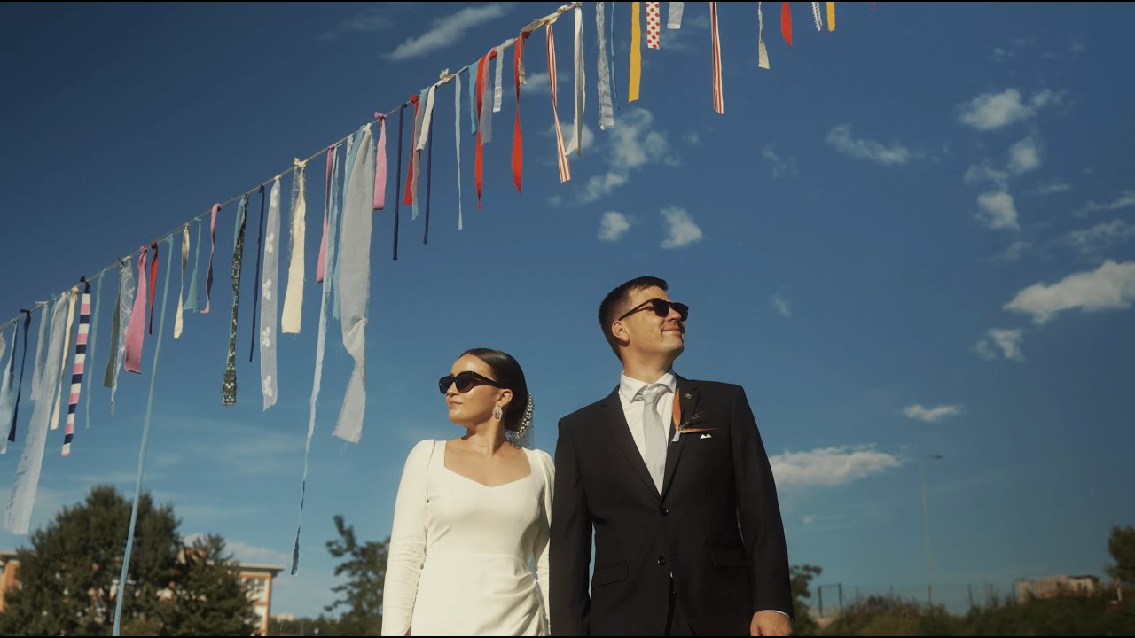 Vika & Martin svatební video | Stará čistírna odpadních vod | Praha Bubeneč