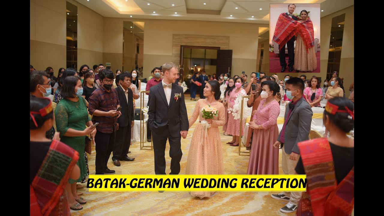 BATAK-GERMAN WEDDING RECEPTION | Nikah Campur Batak-Jerman mix Tortor Batak
