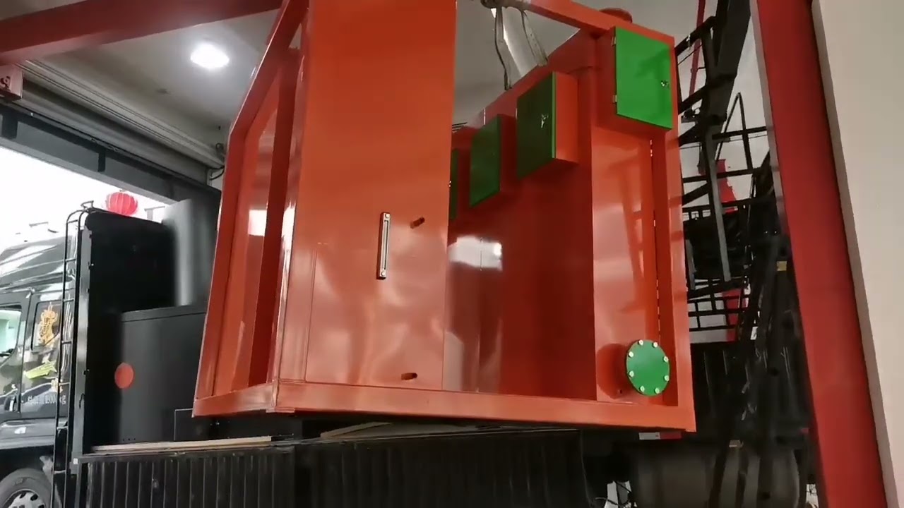 How does the incinerator's automatic control system work?