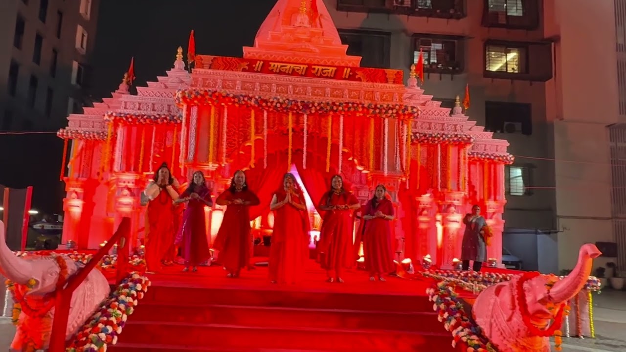 Manacha Raja 2025| Grand Ram Mandir Decoration 🏰 | Ramayan Skit Performance 🎭 |Ganpati Bappa Morya 🙏